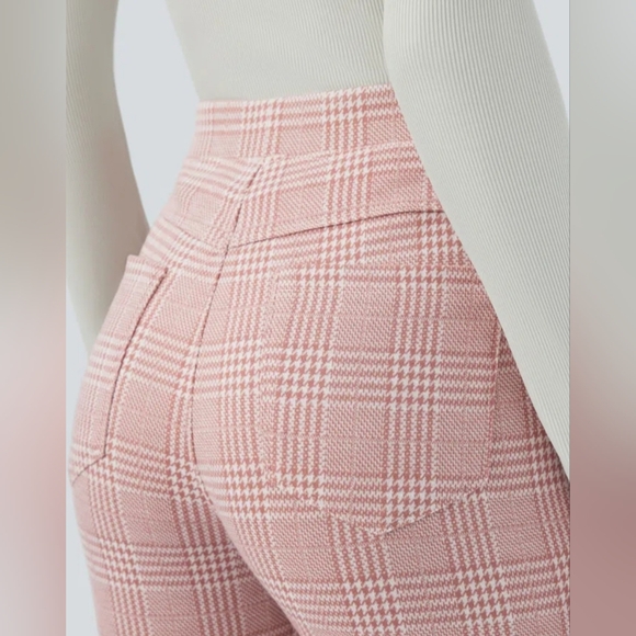 Halara Flex High Waist Houndstooth Skinny Work Pants New Medium Office - Picture 3 of 6